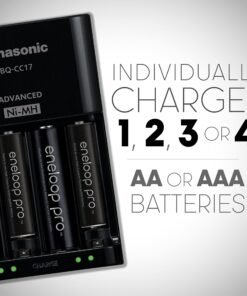 Panasonic Eneloop Pro K-KJ17KHCA4A Battery Charger AA NiMH X 4 (SPKKKJ17KHCA4A) 22 8103S23W7L