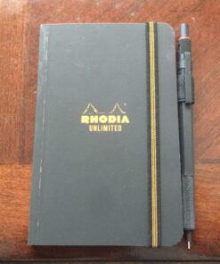 LEUCHTTURM1917 Self Adhesive Pen Loop Elastic Pen Holder (Black) Black 58 8103cjUiC8L