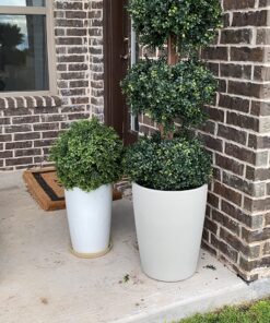 Silk Decor 1 4'TRI Ball Boxwood TOP.(P) GRTT Greenery, 48-in, Two Tone Green 20 8103mvbdQTL