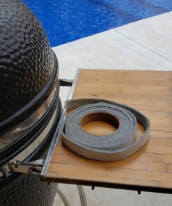 BBQ gaskets Nomex High Temp Replacement for All Kamado Smokers (Joe, Primo, Grill Dome, King, Komodo, saffire etc) 23 8104ZZVrT L