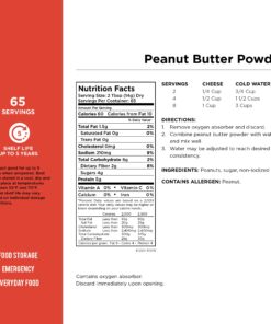 Augason Farms Peanut Butter Powder 2 lbs No. 10 Can 35 8105c1ZwjWL