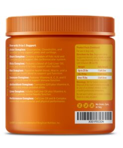 Zesty Paws Multivitamin Treats for Dogs - Glucosamine Chondroitin for Joint Support + Digestive Enzymes & Probiotics - Grain Free Dog Vitamin for Skin & Coat + Immune Health - Chicken Flavor - 90ct 90 Count (Pack of 1) 31 8105caXdzL 2