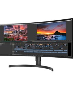 LG 34WN80C-B UltraWide Monitor 34” 21:9 Curved WQHD (3440 x 1440) IPS Display, USB Type-C (60W PD) , sRGB 99% Color Gamut, 3-Side Virtually Borderless Design, Tilt/Height Adjustable Stand - Black Power Delivery : 60W 32 8105iPo3tQL