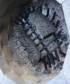 UniFlame, C-1541, 24 in. x 24 in. Hex Bar Log Grate 24 inch 38 8105tM9AUaL