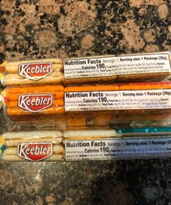 Keebler Sandwich Crackers, Single Serve Snack Crackers, Lunch Snacks, Variety Pack (45 Packs) 42 8107hW2LLuL