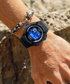 FANMIS Mens Military Multifunction Digital LED Watch Electronic Waterproof Alarm Quartz Sports Watch Blue 24 8108MV5YcL