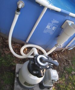 Intex Krystal Clear Sand Filter Pump for Above Ground Pools, 12-inch, 110-120V with GFCI 12 in Pump only 53 8108j15soL