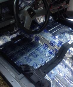 Fatmat Self-Adhesive Sound Deadener Pack with Install Kit - 25 Sq Ft x 50 mil Thick 20 81096Lr0KxL