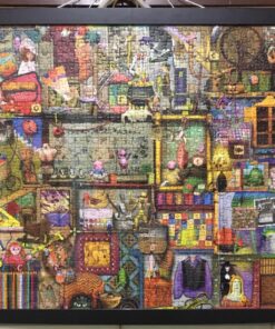 Ravensburger The Craft Cupboard Puzzle 1000 Piece Jigsaw Puzzle for Adults – Every piece is unique, Softclick technology Means Pieces Fit Together Perfectly 33 8109Xxu7psL