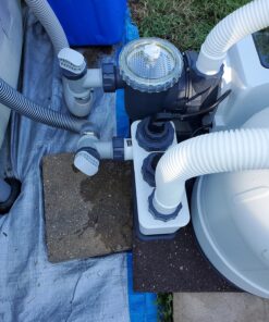 Intex Above Ground Plunger Valves with Gaskets & Nuts Replacement Part (2 Pack) 21 8109YEnXSxL