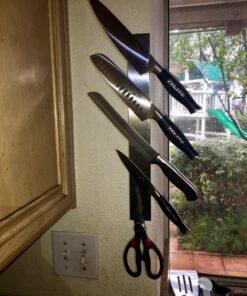 Modern Innovations 16 Inch Stainless Steel Magnetic Knife Bar with Multi-Purpose Functionality as a Knife Holder, Knife Strip, Magnetic Tool Organizer, Art Supply Organizer & Home Organizer 29 810AJQNhbDL