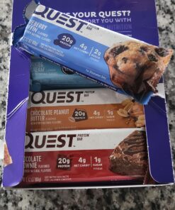 Quest Nutrition Ultimate Variety Pack Protein Bars, High Protein, Low Carb, Gluten Free, Keto Friendly, 12 Count 25 810CLJrww L