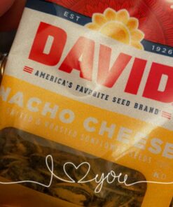 David Seed Sunflower Seeds, Nacho Cheese, 0.8 Ounce, 36 count 33 810CQPwtU9L