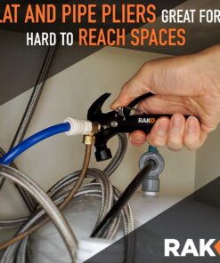 RAK Hammer Multitool Christmas Gifts for Men - Cool Unique Gifts For Men Who Have Everything - Compact DIY Survival Multi Tool - Backpacking & Camping Accessories - Stocking Stuffer Gifts 16 810CrpdzYQL