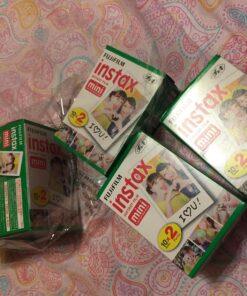 Fujifilm Instax Mini Instant Film, 10 Sheets of 5 Pack × 2 (100 Sheets) 38 810D80KhYNL