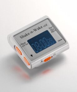 TECH TOOLS INNOVATIVE GIFTS AND GADGETS Silent Vibrating Personal Alarm Clock Shake-N-Wake (White) 16 810E8zW5wtL