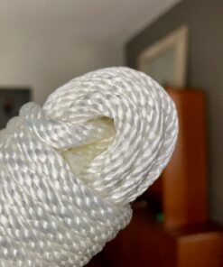 T.W Evans Cordage 44-083 1/4-Inch Solid Braid Nylon Rope 50-Feet Hank 9 810GlZ3BsL