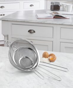 Cuisinart Mesh Strainers, 3 Pack Set, CTG-00-3MS Silver 34 810GxgXHOL