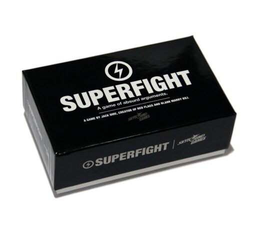 Superfight a Card Game of Absurd Arguments | Fun Family Friendly, Party Game of Super Powers and Super Problems, Enjoyed by Kids, Teens, and Adults, 500-card Deck, 3 or More Players, Ages 8+