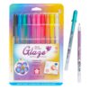 SAKURA Glaze 3D Ink Pen - 3D Ink Pen for Lettering, Drawing, Ornaments, & More - Assorted Colored Ink - 10 Pack 10 Count (Pack of 1) Multicolor 12 810HkThpfaL