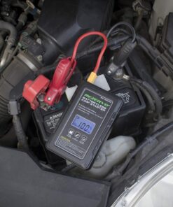 Rezervo Batteryless Jump Starter - Jumpstarts Vehicles Using Ultracapacitor Technology for Cars, Trucks, Boats, RVs, ATVs, and other Gas Engines (RZ-300mini (300A)) RZ-300mini (300A) 15 810HpcIyRPL