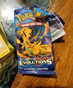 Pokemon TCG: XY Evolutions, A Booster Pack Containing 10 Cards Per Pack with Over 100 New Cards to Collect 49 810IUHIaWJL