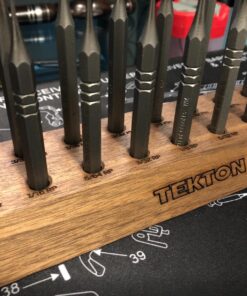 TEKTON Punch Set with Walnut Block (18-Piece) | 66564 Gunsmith Punch Set 50 810Iq7fwXrL