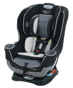 Graco Extend2Fit Convertible Car Seat, Ride Rear Facing Longer with Extend2Fit, Gotham 31 810KLwwRRbL