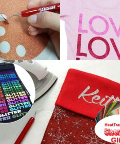 Alternative view of Siser Glitter 20" (White)