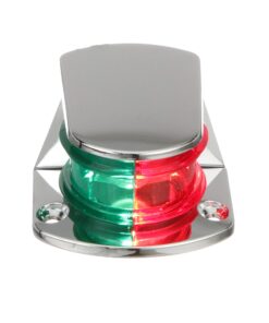 Attwood 6375D6 ZAMAK 1-Mile Sidelights, Bi-Color Combination, Deck Mount, Provides 1-Mile, 225-Degrees Light Visibility, 12V 12 810KeJvpUdL