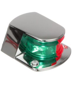 Attwood 6375D6 ZAMAK 1-Mile Sidelights, Bi-Color Combination, Deck Mount, Provides 1-Mile, 225-Degrees Light Visibility, 12V 10 810L5JAWbjL