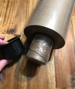 YRYM HT Brown Kraft Butcher Paper Roll - Natural Food Grade Brown Wrapping Paper for BBQ Briskets, Smoking & Wrapping Meats, 18inch x 2100inch (176 ft) - Unbleached Unwaxed and Uncoated Kraft Butcher Paper 001 38 810Mdlev4FL