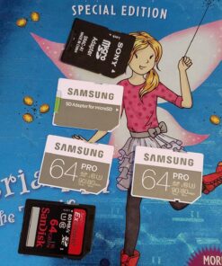 Samsung 64GB 80MB/s EVO Select Micro SDXC Memory Card (MB-ME64DA/AM) 21 810MjIVaD0L