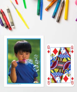 Key Education Nouns, Verbs, and Adjectives Photographic Learning Cards, 275 Vocabulary Flash Cards, Parts of Speech Picture Games, Learning Resources for Preschool, ESL, and Special Needs Nouns, Verbs and Adjectives 10 810N mqjyDL
