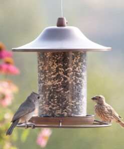 Alternative view of Perky-Pet 312-1SR Outdoor Panorama Wild Bird Feeder - 2 Lb Seed Capacity Brown