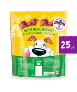 Purina Beggin' With Real Meat Dog Treats, Fun Size Original With Bacon Flavor - 25 oz. Pouch 28 810Owp7sCL