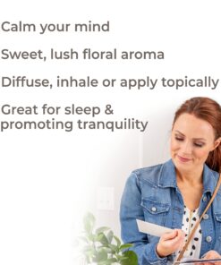 Plant Therapy Worry Free Essential Oil Blend 10 mL (1/3 oz) Calming Relief Blend 100% Pure, Undiluted, Natural Aromatherapy, Therapeutic Grade 0.34 Fl Oz (Pack of 1) 18 810PhghsJvL