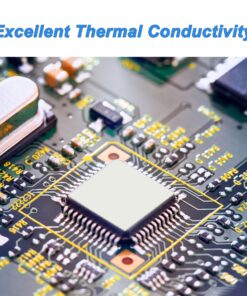 uxcell 1 Pack Thermal Pad, 400 x 205 x 0.5mm Highly Efficient CPU Thermal Conductive Pad, Heat Dissipation Silicone Thermal Pad for Laptop Heatsink CPU GPU SSD IC LED Cooler 11 810PjiFzqBL