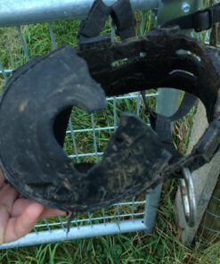 Tough 1 Easy Breathe Poly/Nylon Grazing Muzzle Black Horse 13 810Qvxbs AL