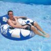 Poolmaster Day Dreamer Swimming Pool Inner Tube Lounge, Blue 29 810Rdhq8n6L