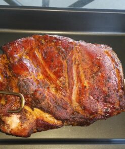 Pit Barrel Cooker Classic Package - 18.5 Inch Drum Smoker | Porcelain Coated Steel BBQ Grill | Includes 8 Hooks, 2 Hanging Rods, Grill Grate and More 85 810S0L5suAL