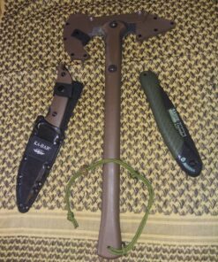 Ka-Bar 7503 KA bar, Jarosz "Turok"/Ultramid Handle with Celcon Sheath,black 36 810SG1Nz6vL