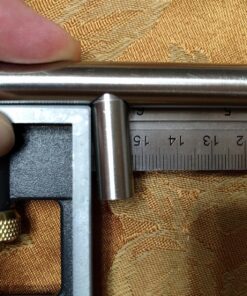 Cosmas 25 Pack 305-030SN Satin Nickel Cabinet Hardware Euro Style Bar Handle Pull - 3" Inch (76mm) Hole Centers, 5-3/8" Overall Length, 1/2" Inch Bar Diameter 45 810Sk D7UVL