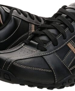 Skechers Men's Citywalk Malton Oxford Sneaker 10 Black 25 810To4vCKhL