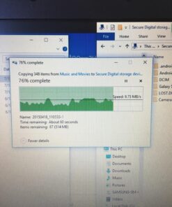 Samsung 128GB 80MB/s EVO Select Micro SDXC Memory Card (MB-ME128DA/AM) 22 810Ts Dl2L