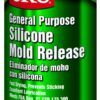 CRC Silicone Mold Release, 11.5 Wt Oz, Non-Staining, Non-Corrosive, and Fast-Drying, 3.5% Silicone, Easy Part Removal from Molds, Aerosol Spray 1 Pack 50 810VqXMx2RL