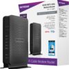 NETGEAR C3000-100NAS N300 Cable Modem Router WiFi DOCSIS 3.0 (C3000) Certified for Xfinity from Comcast, Spectrum, Cox, Cablevision & more 16 810Vx07VzYL