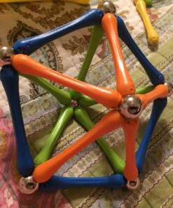 Goobi 300 Piece Magnetic Building Sticks Blocks Tiles Toy Magnet 3D Construction Set STEM Educational Toys for 3 4 5 6 7 8 Year Old Kids Boys Girls Adults with Storage Box and Instruction Guide 34 810W38LmVoL