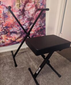 World Tour Single X Keyboard Stand and Deluxe Bench Package Deluxe Stand & Bench Pack 31 810XTfVcouL