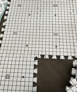 Hephaestus Crafts Blocking Mats for Knitting - Pack of 9 GRAY Blocking Boards with Grids for Needlepoint or Crochet. 150 T-pins 30 810Xa4 d6AL